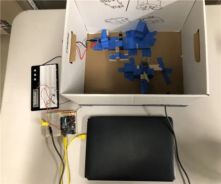 Espectrofotòmetre de bloc Jenga casolà per a experiments amb algues: 15 passos