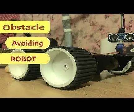 Hur man gör ett DIY Arduino -hinder för att undvika robot hemma: 4 steg