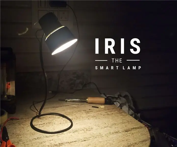 IRIS - la lampe qui sait quand vous êtes dans les parages : 12 étapes (avec photos)