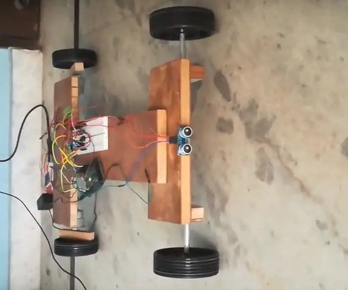 Arduino ашиглан RoboCar -тай ажилладаг ухаалаг гар утасны саад бэрхшээлийг илрүүлэх нь: 5 алхам