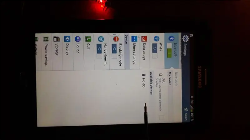 Android və Arduino arasında əlaqə