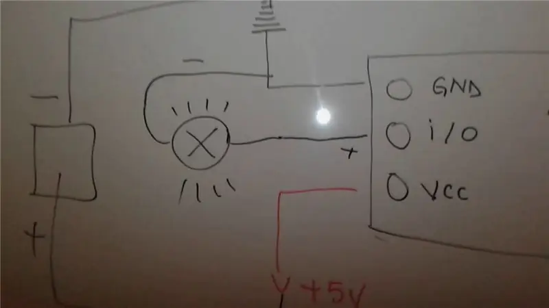 Connectez le schéma du commutateur tactile