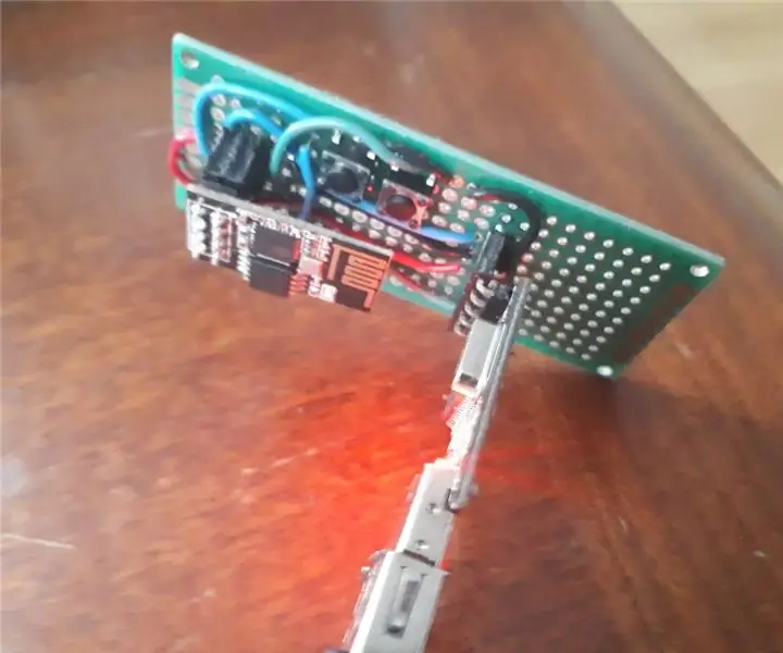 Ovládajte ESP8266 z domova Google pomocou GBridge.io: 4 kroky