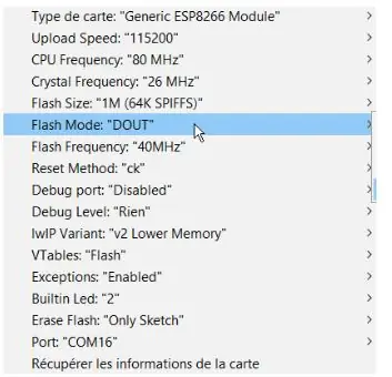 ESP8266 programmeerimine Arduino IDE abil