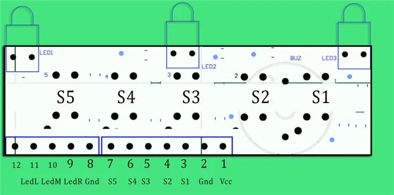 Rayանգվածի միացում Arduino- ի հետ