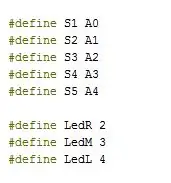 Conectați pinii matricei cu Arduino ca