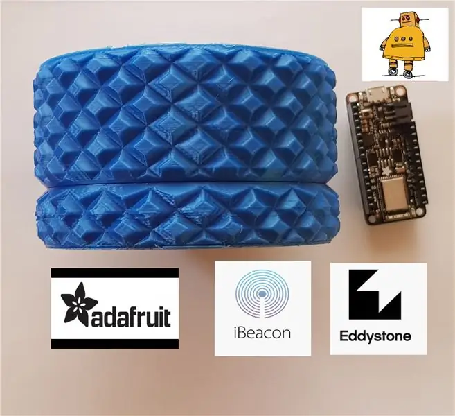 Beacon/eddystone va Adafruit NRF52, veb -saytingizni/mahsulotingizni osongina reklama qiling