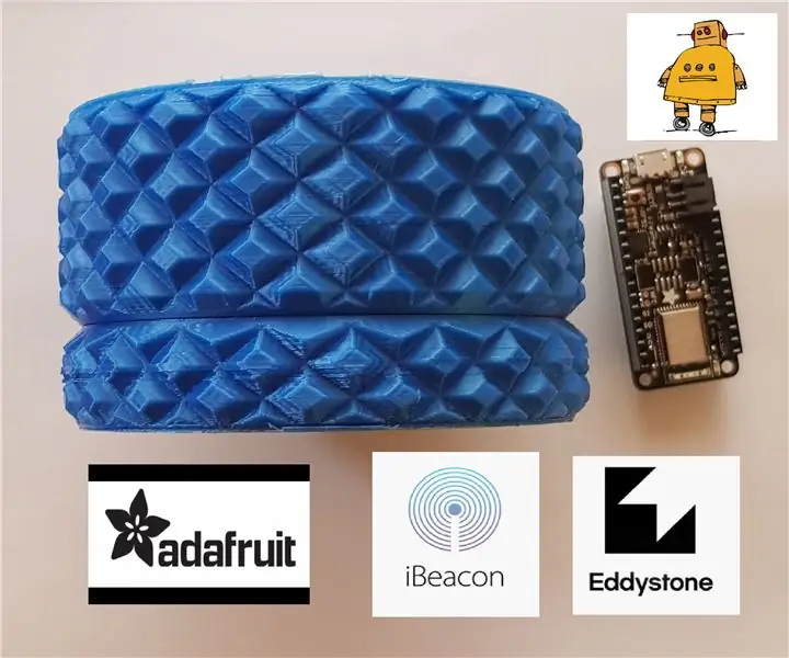 Beacon/eddystone και Adafruit NRF52, Διαφημίστε τον ιστότοπο/προϊόν σας εύκολα: 4 βήματα