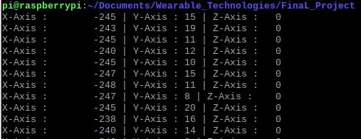 Menghubungkan Accelerometer Dengan Raspberry Pi