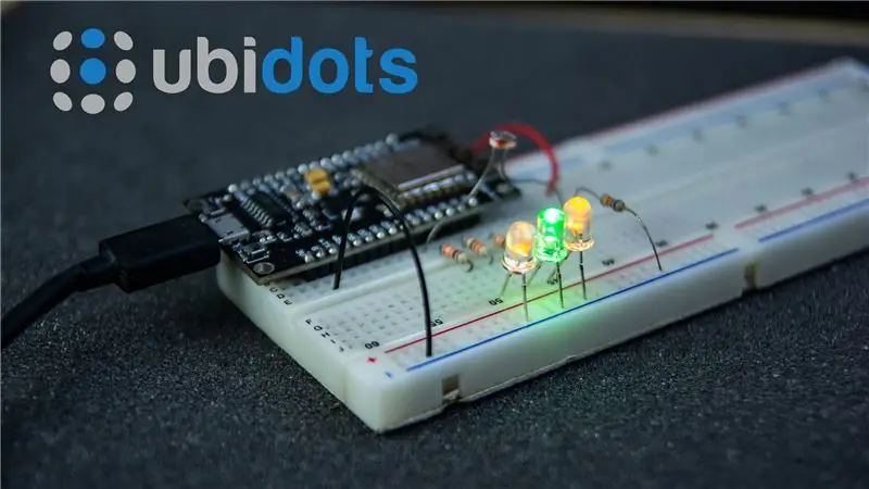 בקרת IO עם Arduino + Esp8266 (NodeMCU) ו- Ubidots