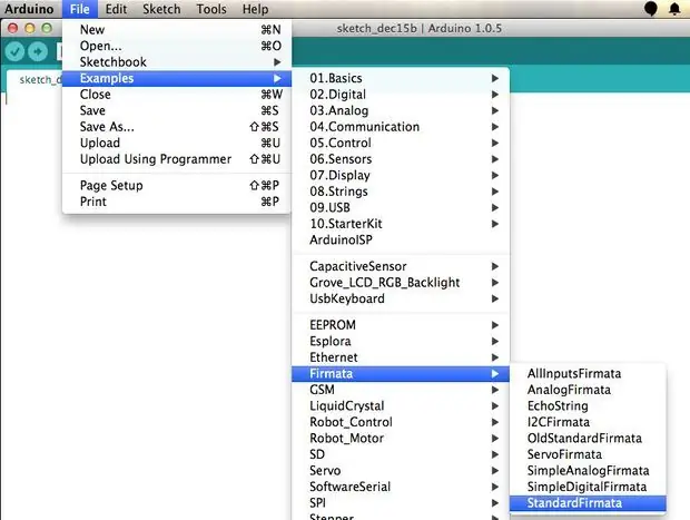 Configure o Arduino