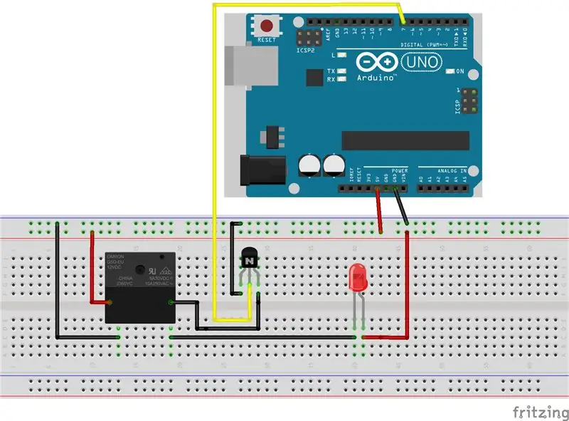 Releul controlat de minte