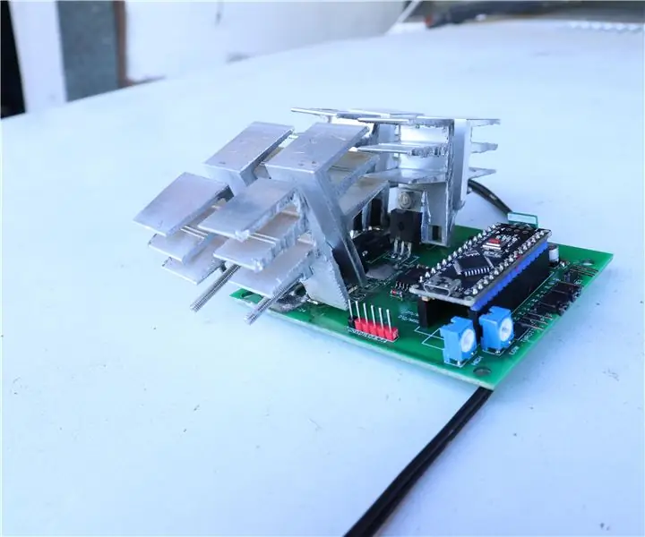 DIY High Current Motor Driver (h-brug): 5 stappen