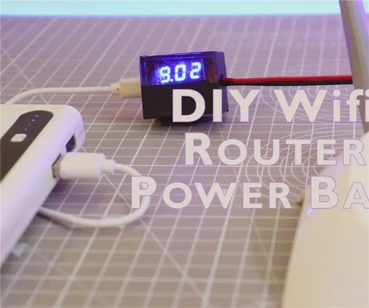 DIY Mini UPS for Wifi Router: 11 trinn