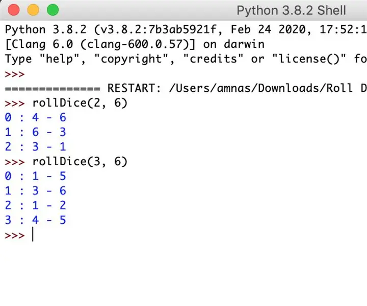 Com tirar un dau fent servir Python: 9 passos