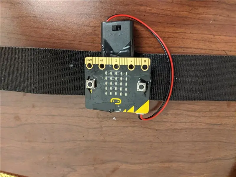 Βήμα 1: Ρύθμιση του MicroBit και της μπαταρίας