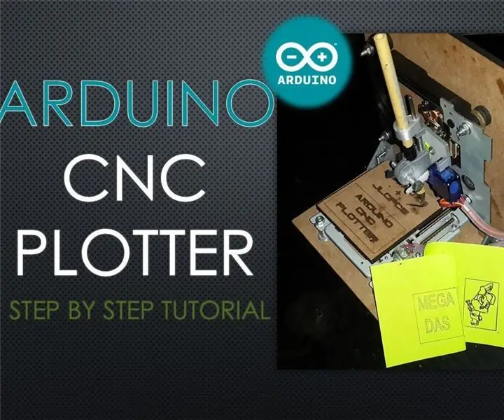 Arduino CNC Plotter (MESIN GAMBAR): 10 Langkah (dengan Gambar)