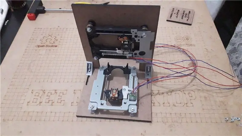 Montage der mechanischen Teile