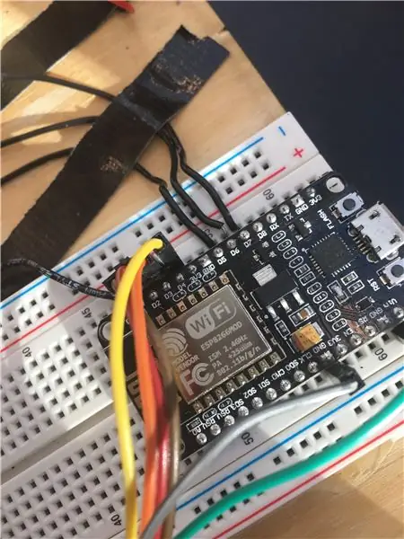 Sib sau ua ke lub Breadboard (lub teeb Sensor)