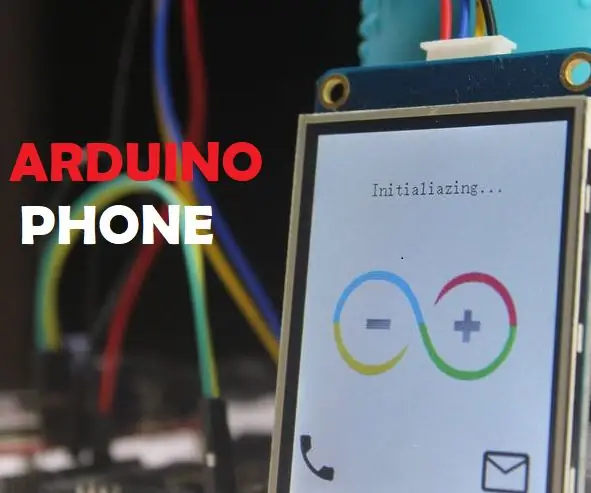 Lehký mobilní telefon Arduino GSM: 10 kroků