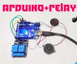 Hudba s Arduino a relé: 6 kroků