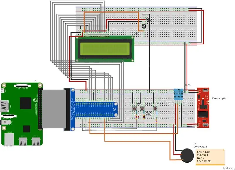 Fritzing -skema