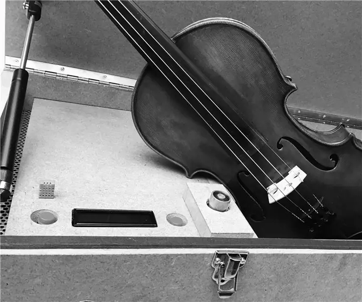 Estuche de violín inteligente: 7 pasos (con imágenes)