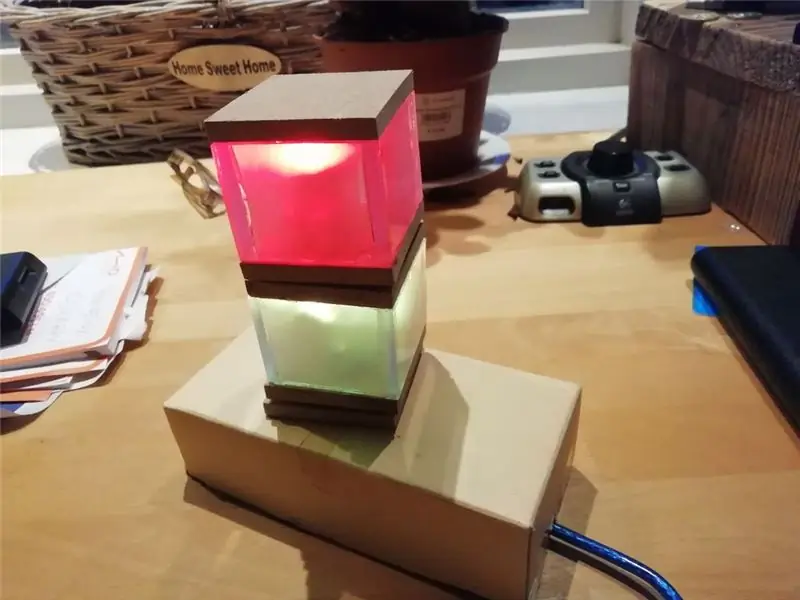 Stack-Able LED Cubes (RGB)