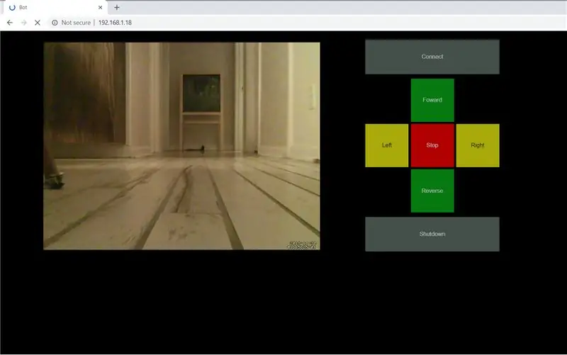 หุ่นยนต์ Roomba ควบคุมเบราว์เซอร์ด้วย Raspberry Pi Model 3 A+