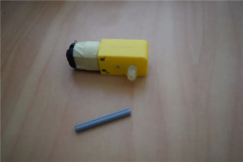 DC mjenjač motor na Lego adapter