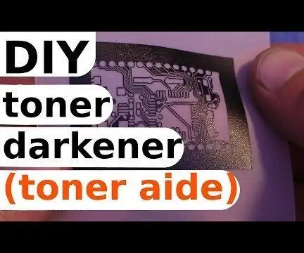 Doe-het-zelf tonerverdonkerder (tonerhulp) - Ajarnpa