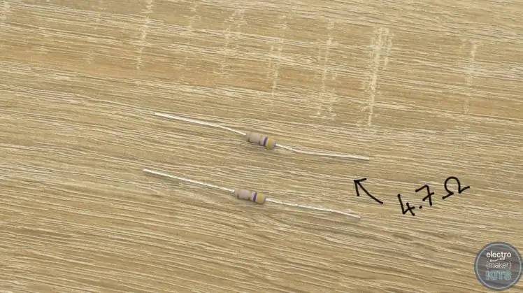 Resistors ን በማከል ላይ