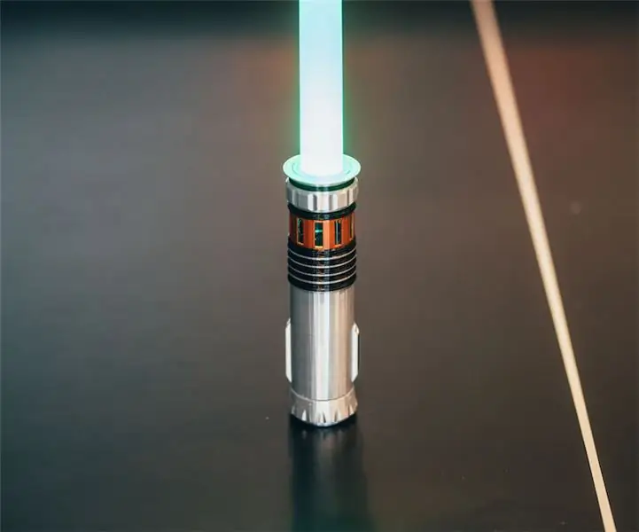 3D басып шығарылған - Lightsaber төмен құны !: 12 қадам