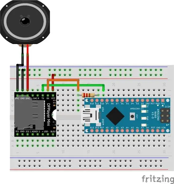 DFMini -soittimen ohjaaminen Arduinolla