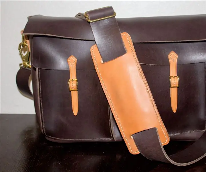 Slimme Messenger Bag Met Draadloos Opladen: 14 Stappen