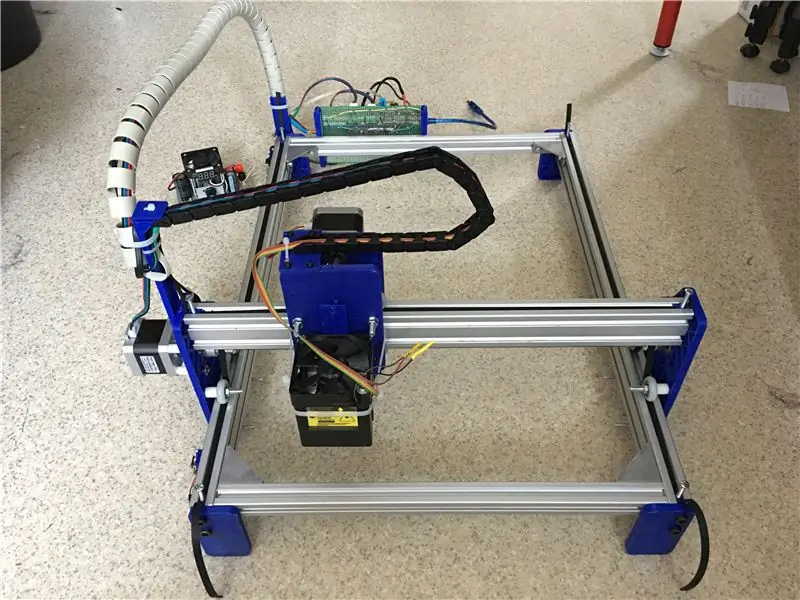 DIY 3D trükitud lasergraveerija u. Graveerimisala 38x29 cm