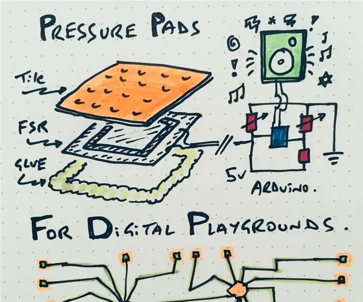 Almofadas sensíveis à pressão lúdicas (para playgrounds digitais - e mais): 11 etapas (com fotos)