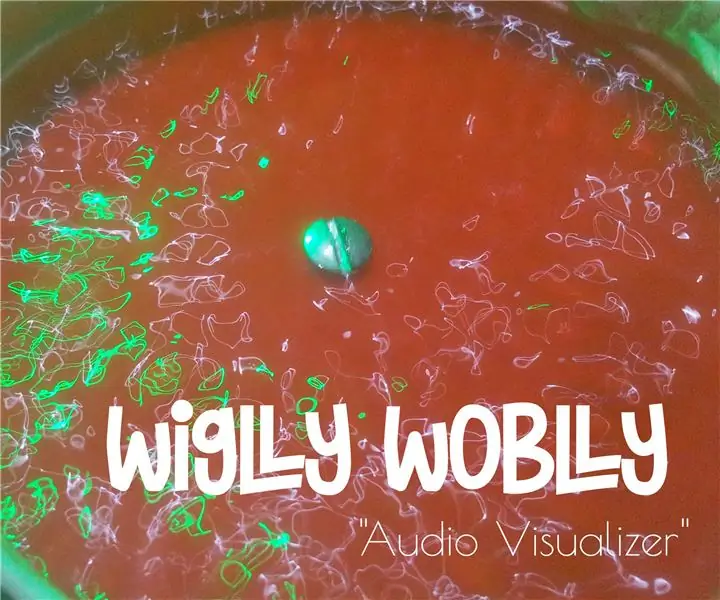 Wiggly Wobbly - pamatykite garso bangas !! Realaus laiko garso vizualizatorius !!: 4 žingsniai