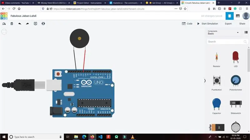 Как да направим този проект в Tinkercad Circuits?