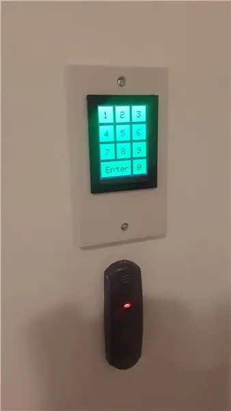 Arduino TFT Touchscreen Door Lock