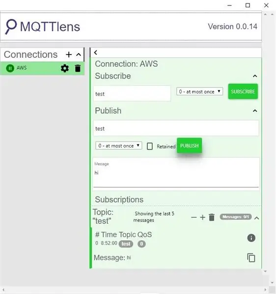 Jak nastavit Mosquitto MQTT na AWS