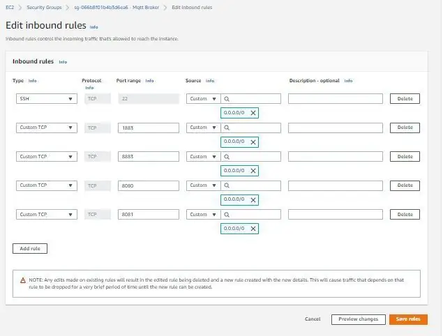 Elija y configure el tipo de instancia