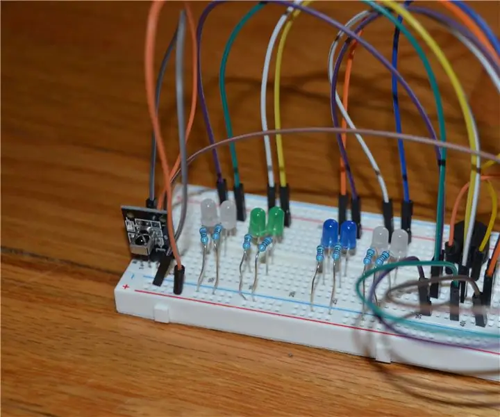 Arduino skorbord chiroqlari: 3 qadam