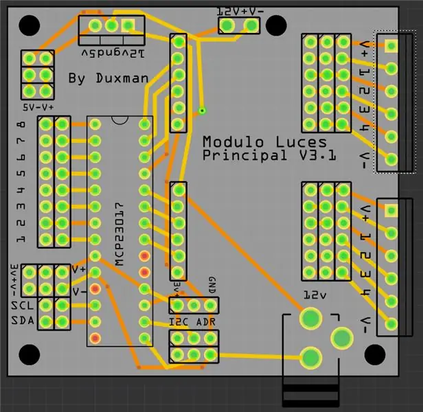 Duxman Lights Board V3