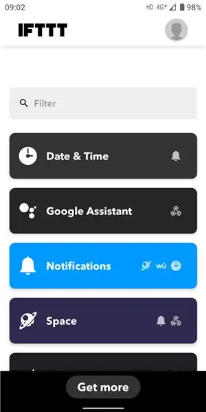 IFTTT -ийг тохируулах