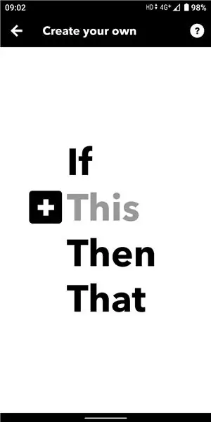 IFTTT орнотуу