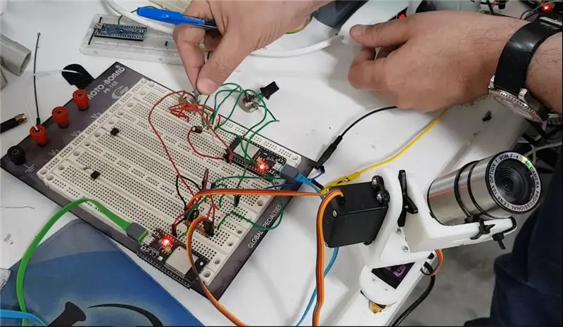 PANTILT -kamera med ESP32