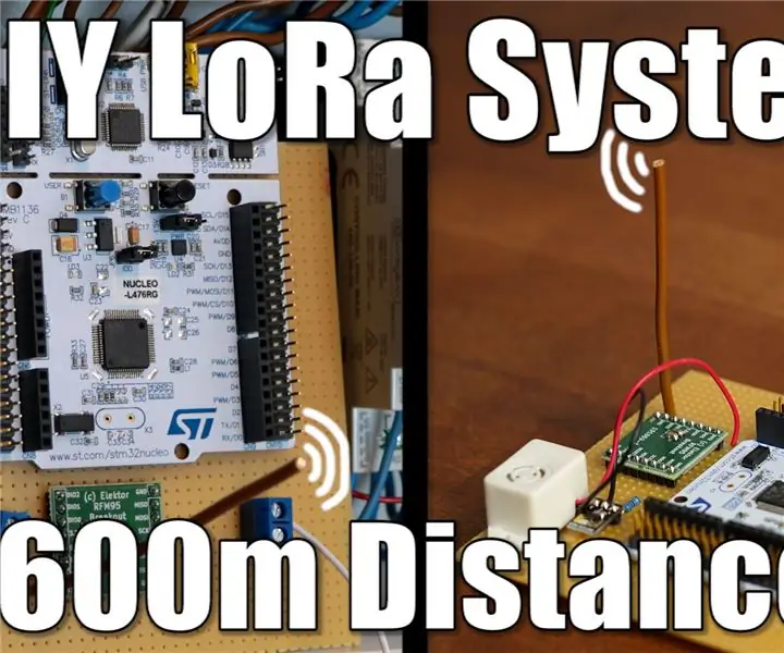 DIY LoRa System: 5 Βήματα