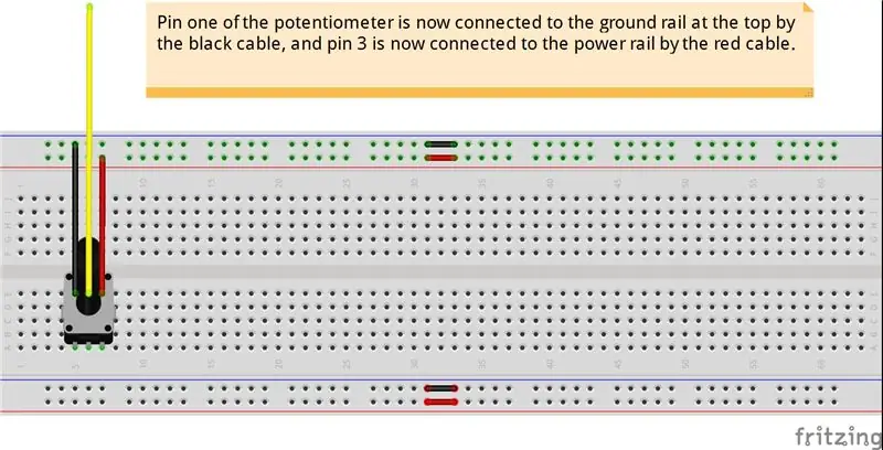 Cableado del potenciómetro 3