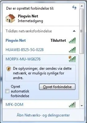 Računalnik povežite z omrežjem MU Wifi